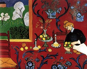 La stanza rossa matisse