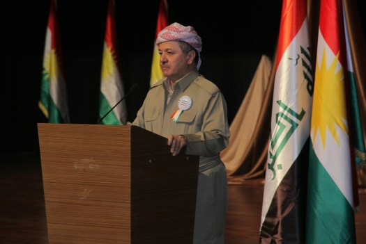 Il presidente del Kurdistan Barzani